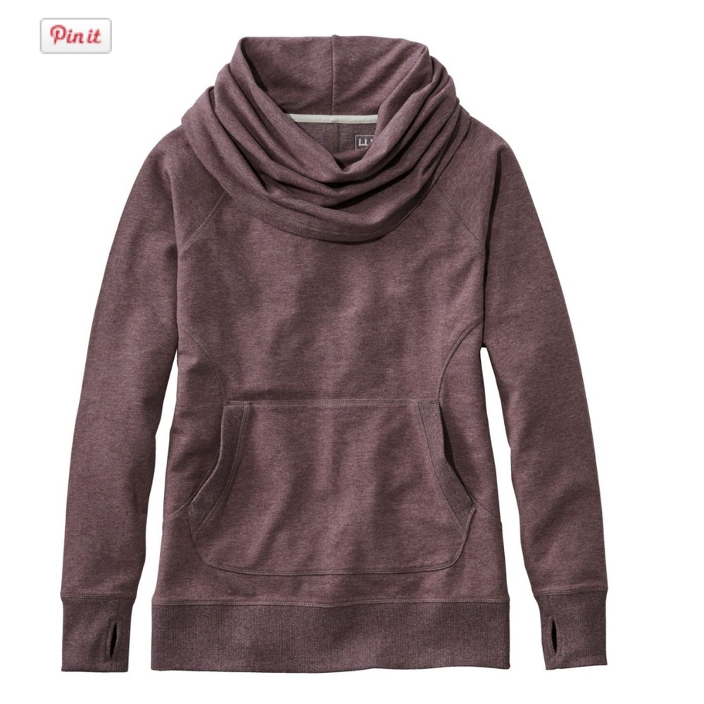 LL Bean Women’s Cowl Neck “Cozy Pullover” - NWOT